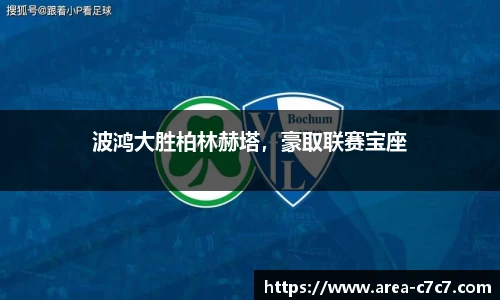 波鸿大胜柏林赫塔，豪取联赛宝座