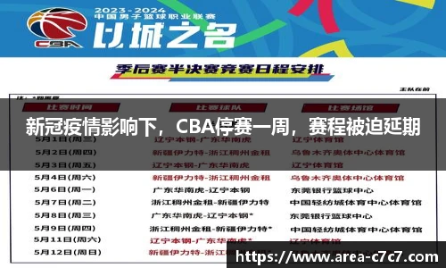 新冠疫情影响下，CBA停赛一周，赛程被迫延期